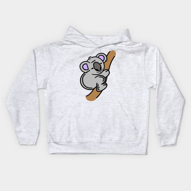 Koala Kids Hoodie by absolemstudio